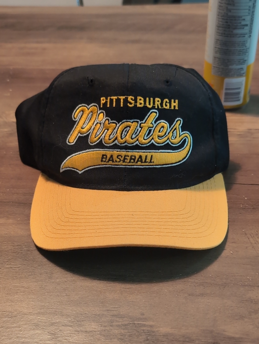 Pirates Pittsburgh Starter Baseball Cap - Black and Yellow